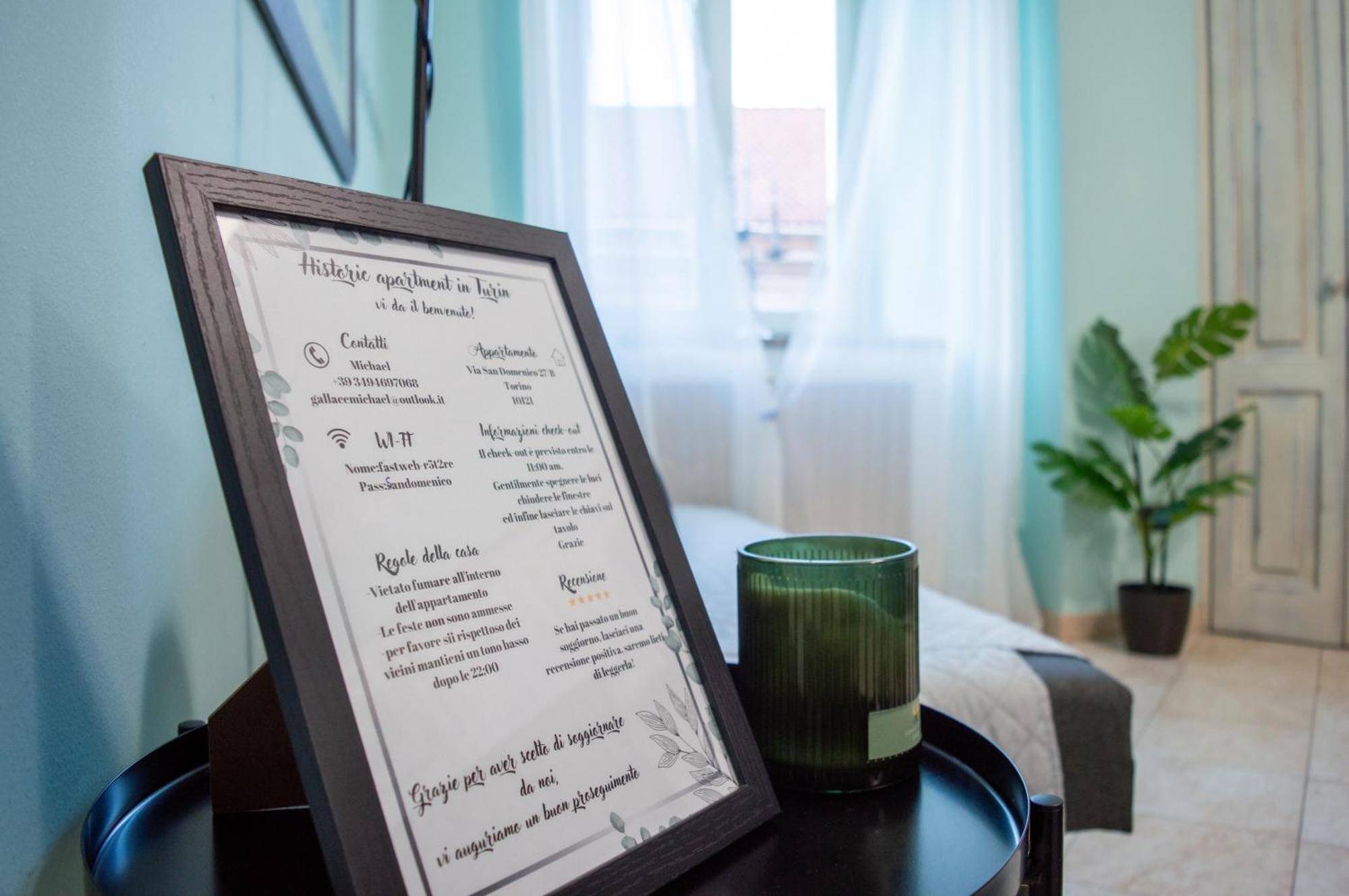 Apartment H7 Attico Blu Quadrilatero Romano Pochi Passi Dal Museo Egizio Turin